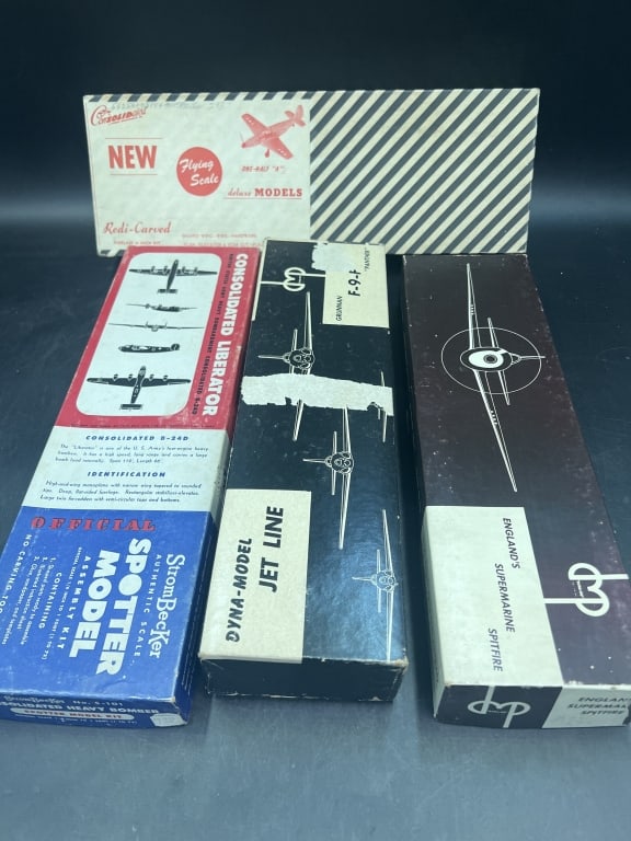 Vintage Model Kit Planes (1 of 3)