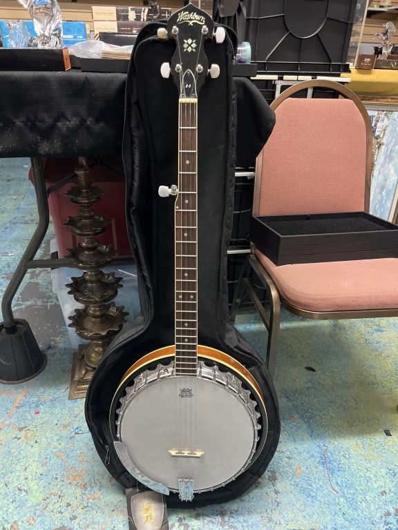 Washburn Banjo (1 of 6)