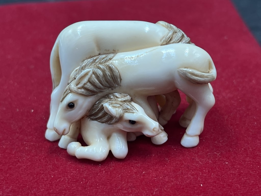 Carved Asian Netsuke (1 of 5)