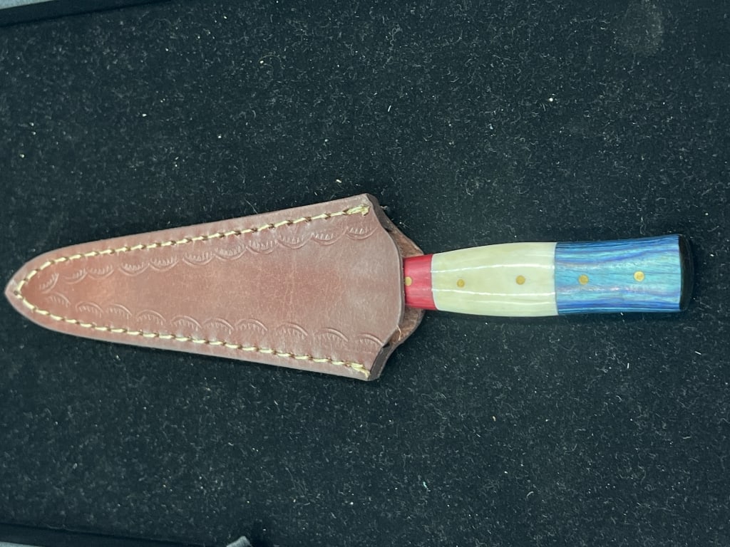 Hand Made Double Side Damacus Knive (1 of 5)