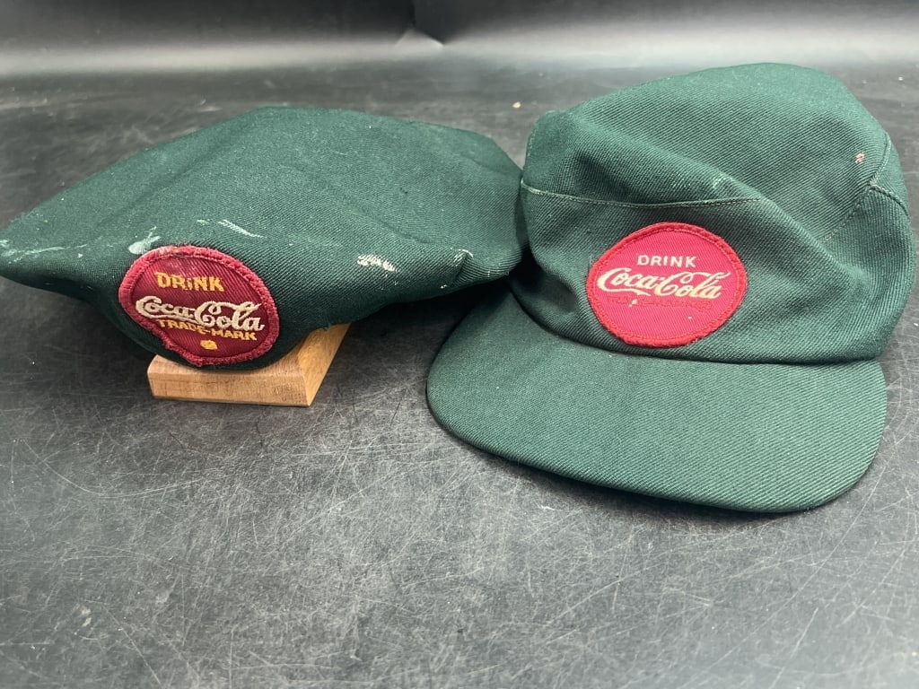 1950's Coca Cola Vintage Drivers Hat Green (1 of 6)