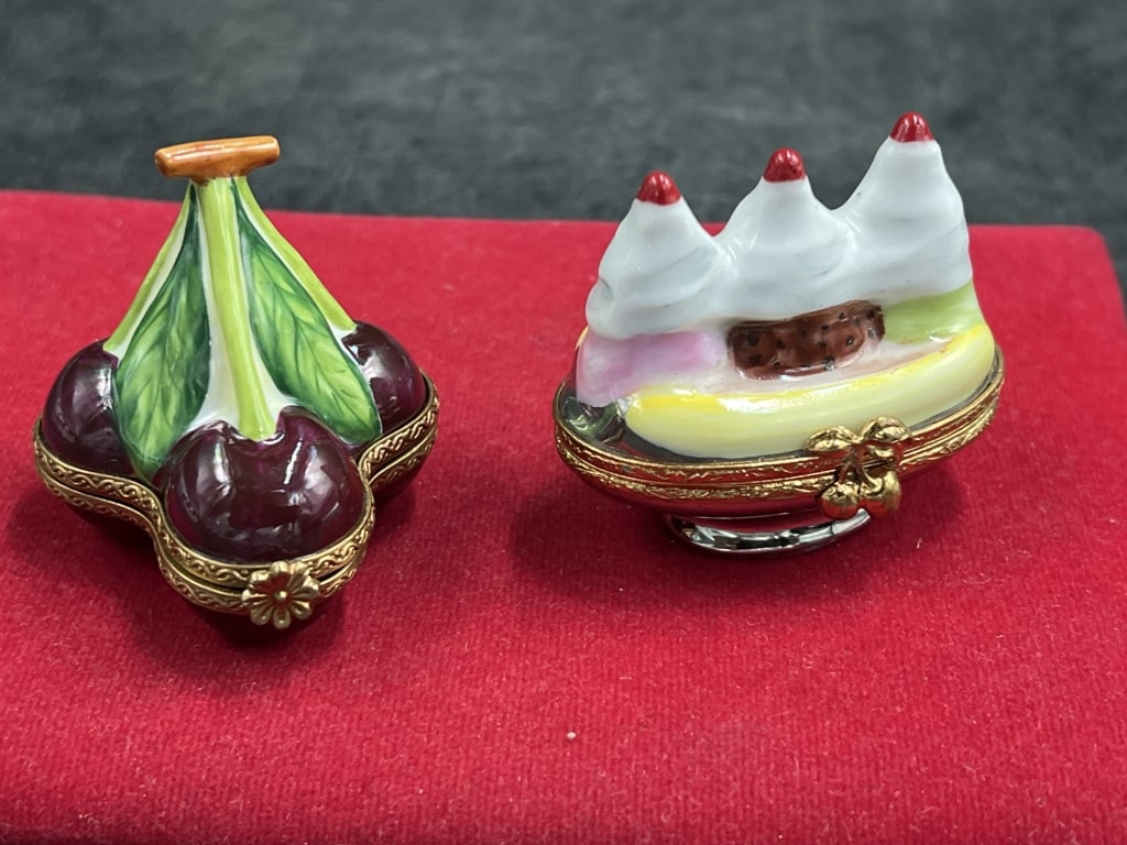 Limoge Trinket Boxes (1 of 4)