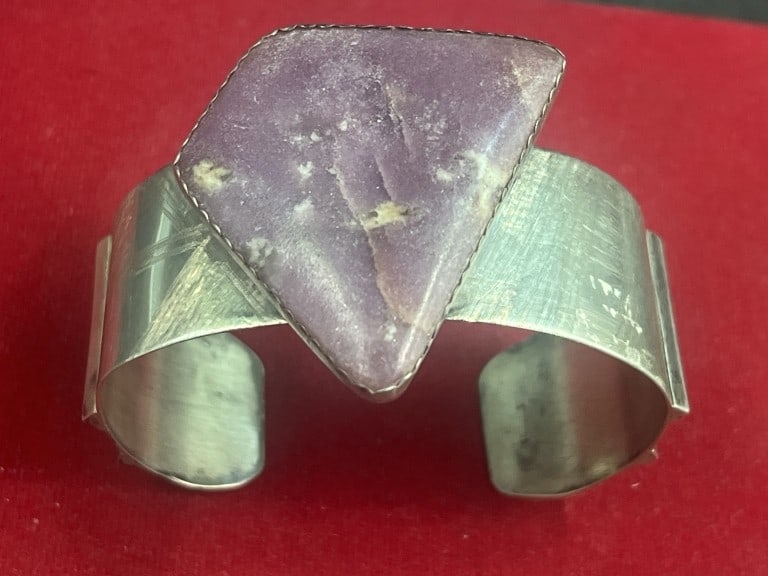 Art Deco Sterling Bracelet Signed (1 of 5)