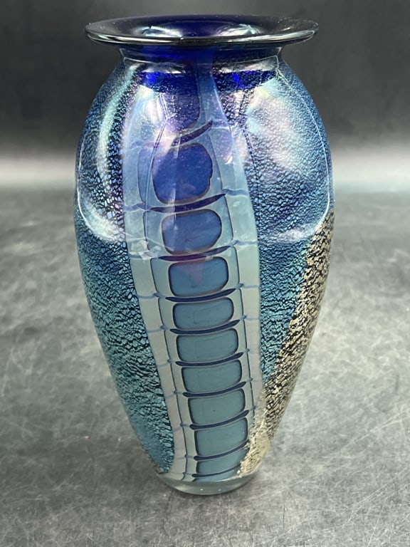 Robert Eickholt Studio Art Glass Vase (1 of 6)