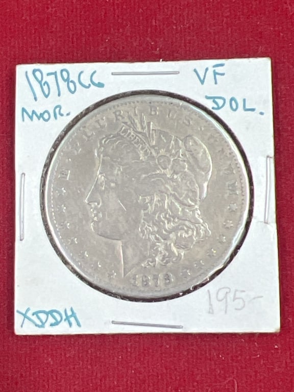 1878 Carson City Morgan Dollar: Coin is in great condition, see pictures. No refunds given.