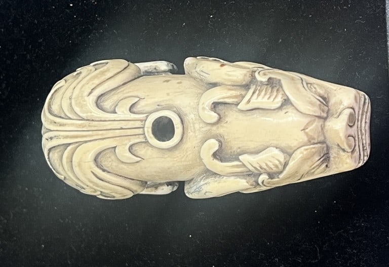 Vintage Foo Dog Statue - 3