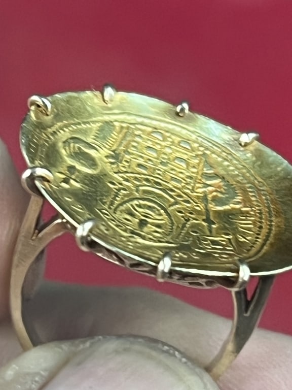 Byzantine Coin Ring - 2