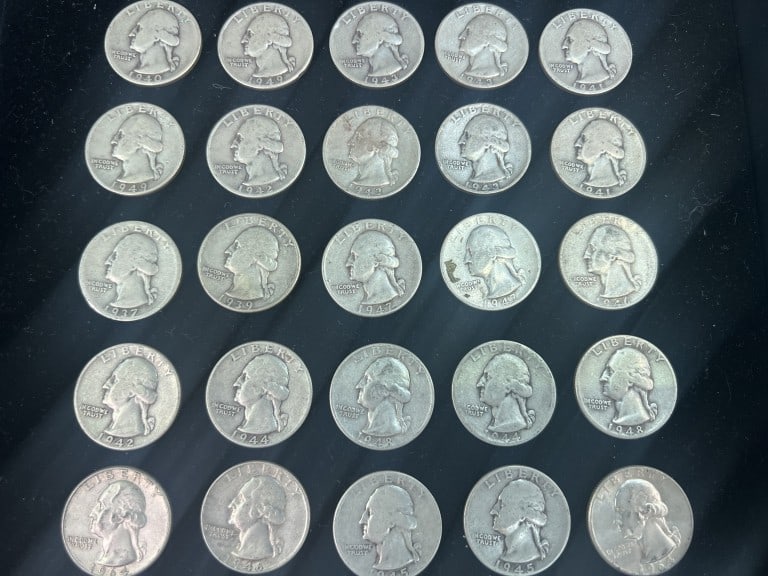 Silver Quarter Lots - 2