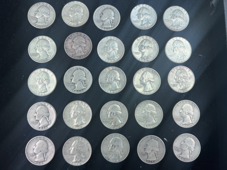 Silver Quarter Lots - 4