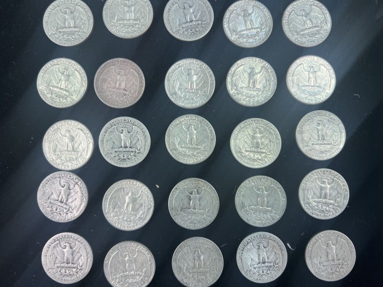 Silver Quarter Lots - 5