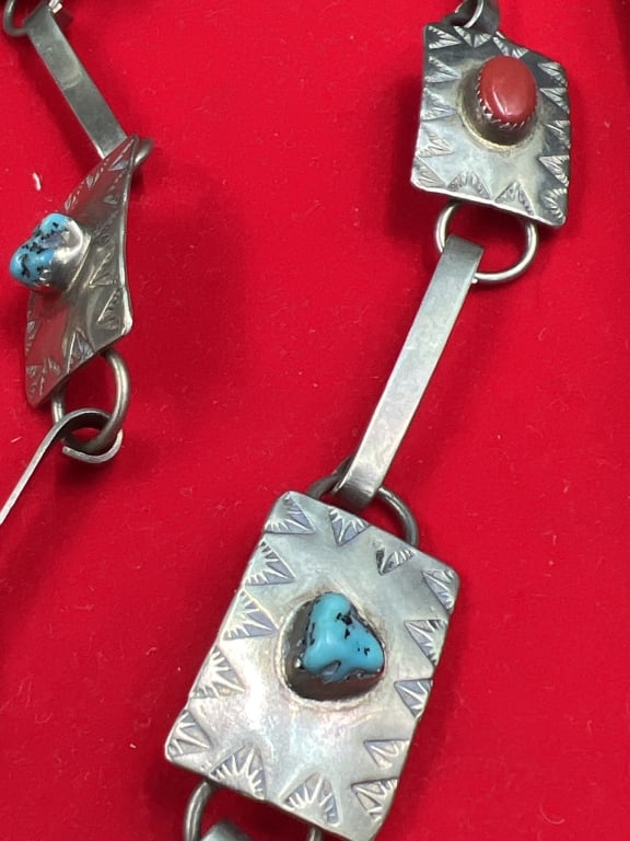 Concho Belt Signed - 4