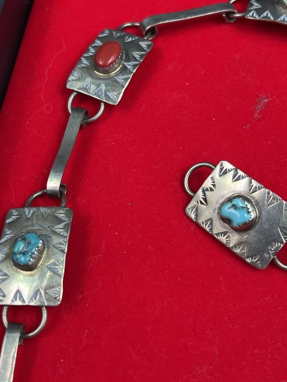 Concho Belt Signed - 5