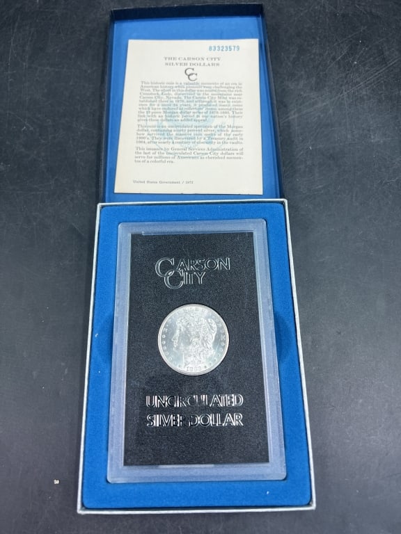 Carson City 1883 CC Morgan Silver Dollar (1 of 4)