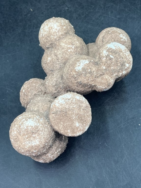 Sand Calcite Concretion Chalcopanite - 3
