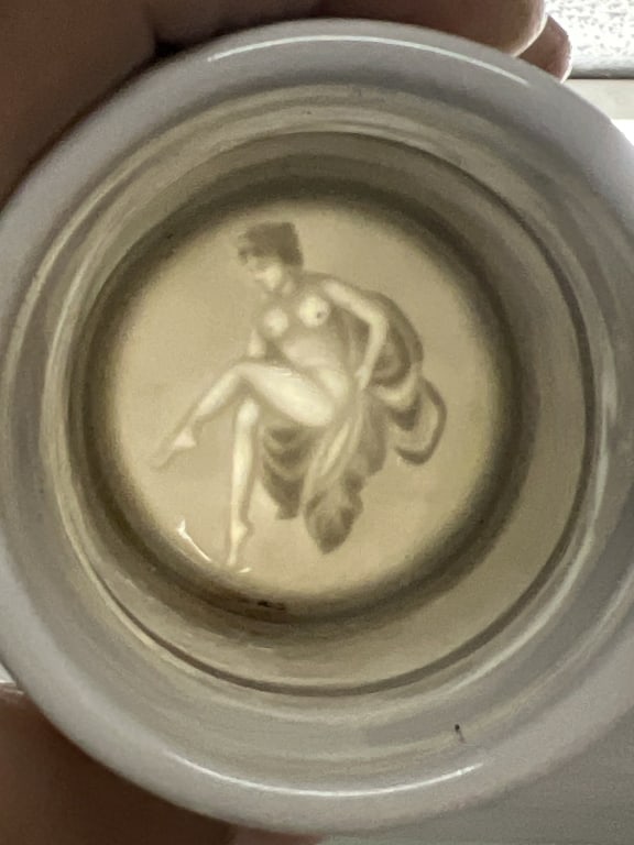 German Lithophane Beer Stein - 4