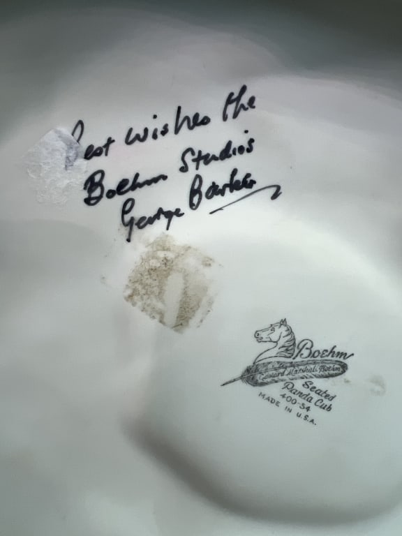 Boehm 'Seated Panda Cub' - 4