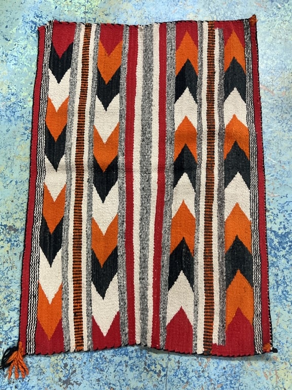 Vintage Navajo Hand Woven Rug (1 of 3)