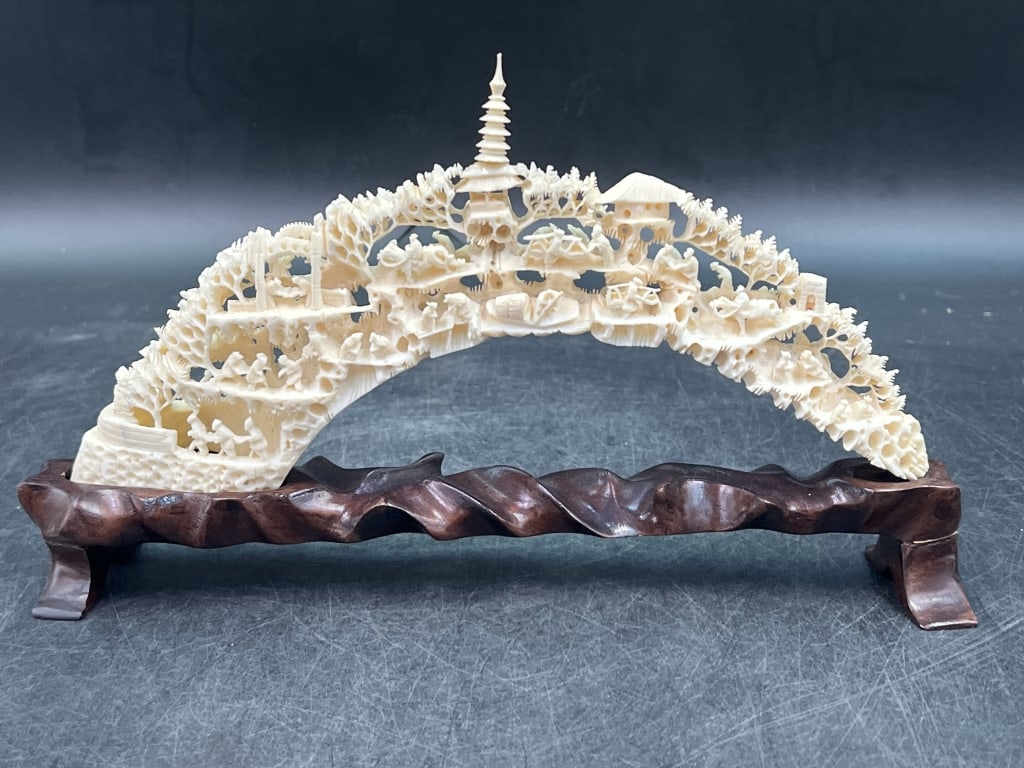 Chinese Village on Bridge (1 of 3)