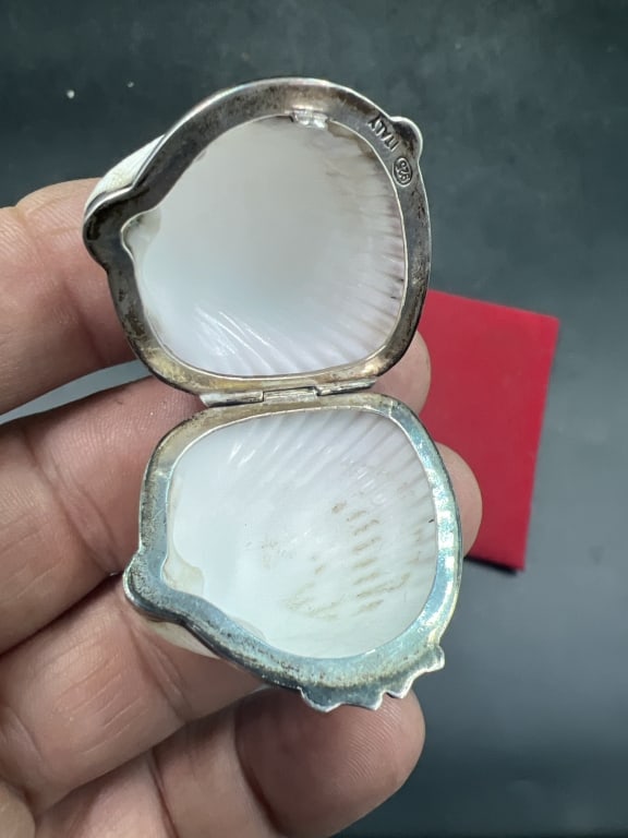 Sterling Trinket Boxes - 3