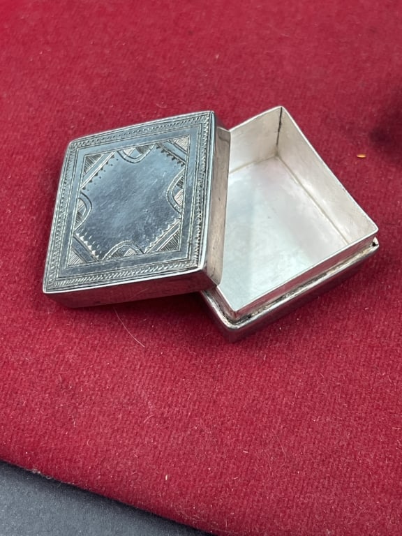 Sterling Trinket Boxes - 5