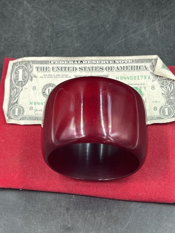 Large Bakellite Bracelet - 3