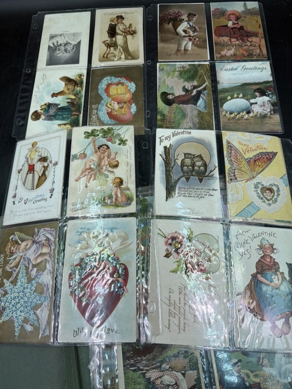 Vintage Antique Valentines & Victorian Postcards (1 of 6)