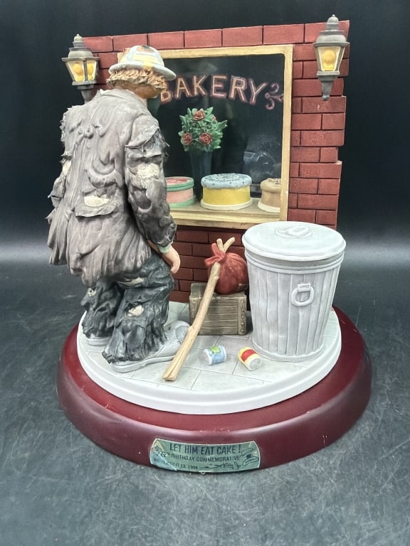 Emmet Kelly 'Let Him Eat Cake' LE (1 of 5)