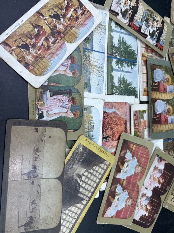 Antique Viewer Cards - 2