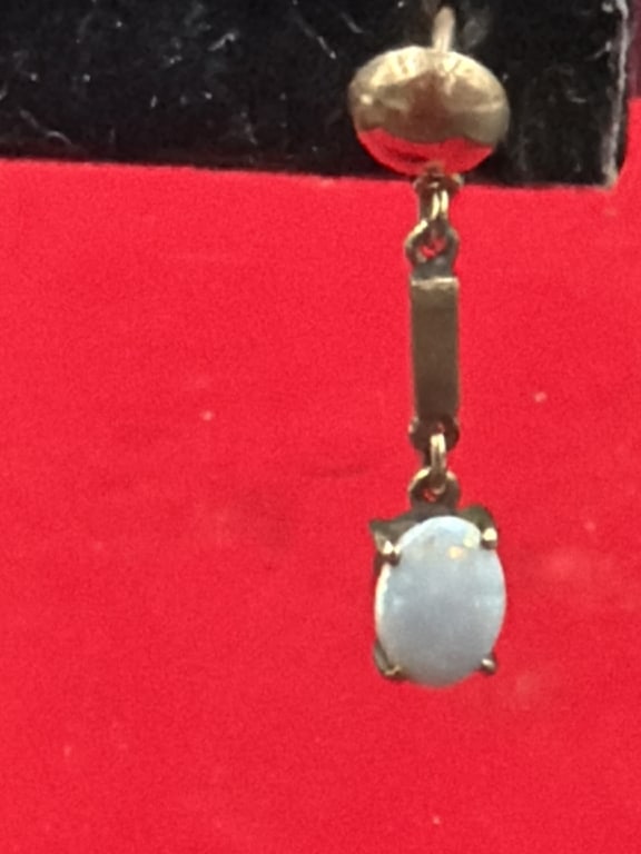 14kt Opal Earrings - 2