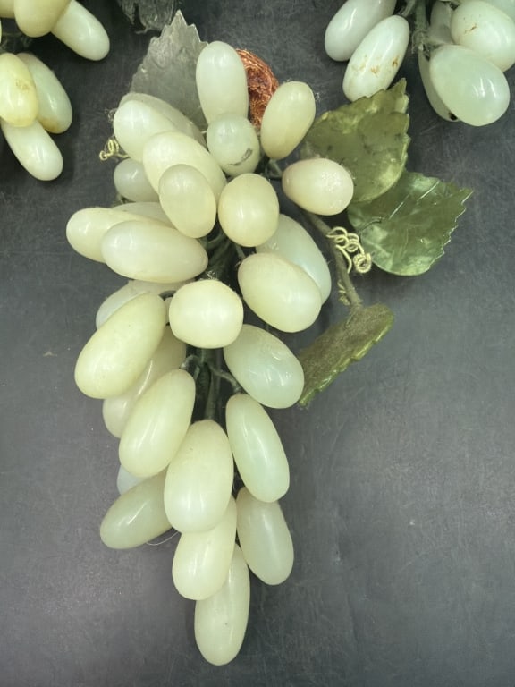 Vintage Jade Grape Clusters - 2