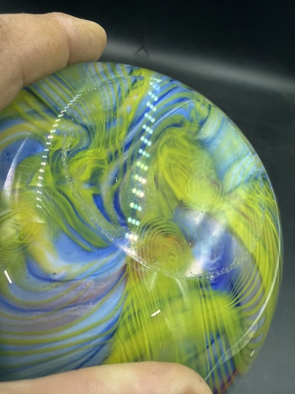 Murano Multi Colored Speckled Pattern w/Blue Eye - 4