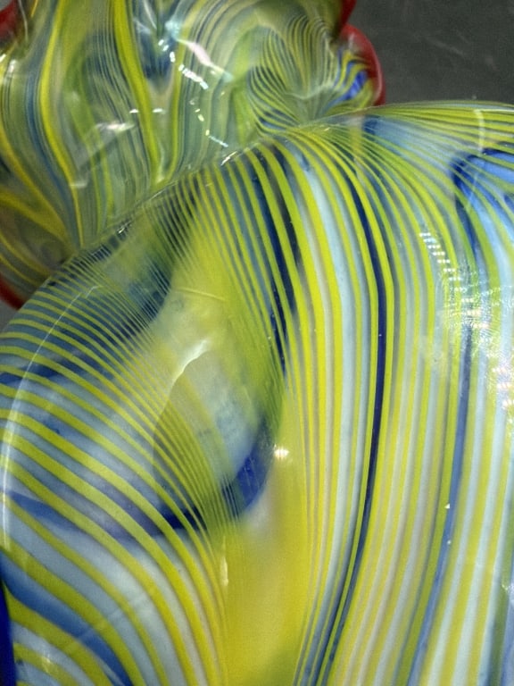 Murano Multi Colored Speckled Pattern w/Blue Eye - 5