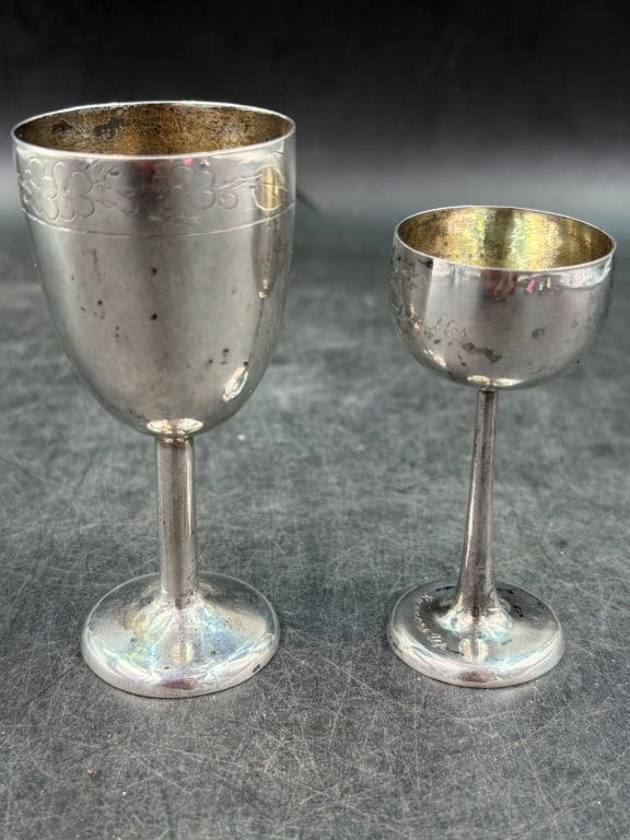 Vintage Silver Goblets (1 of 7)
