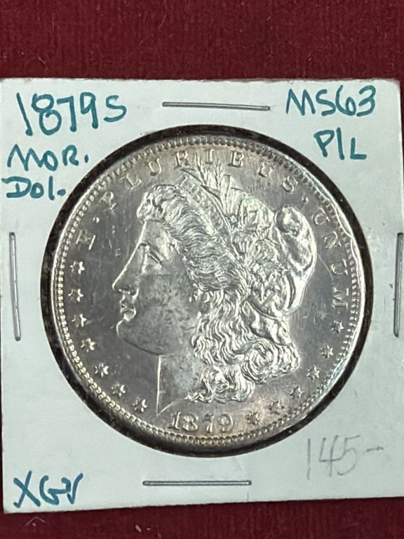 1879-S Morgan Silver Dollar (1 of 2)