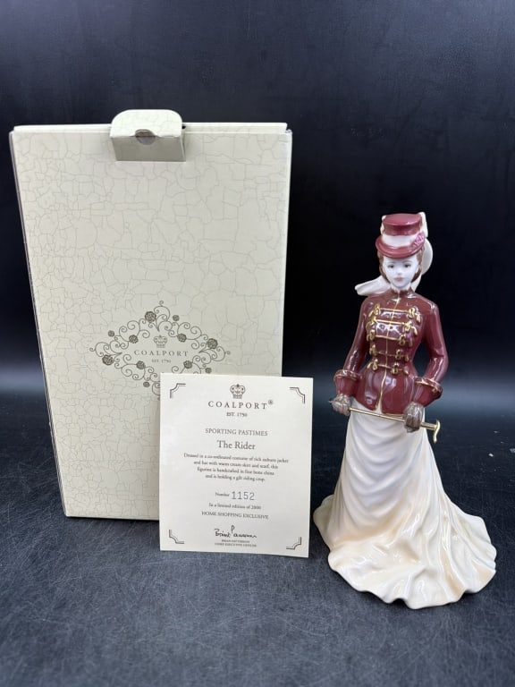 Coalport Bone China Figurine (1 of 4)