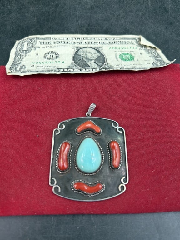 Native American Pendant 'large' - 3