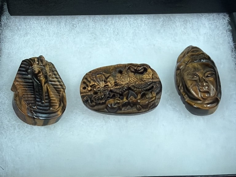 Tiger Eye Pendants - 4