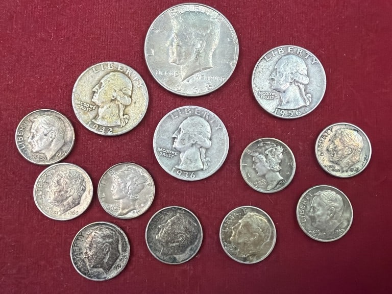 Silver Coin Lot - 2
