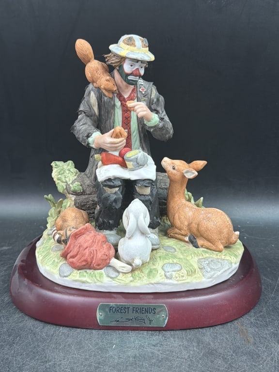 Emmet Kelly 'Forest Friends' Figurines (1 of 3)