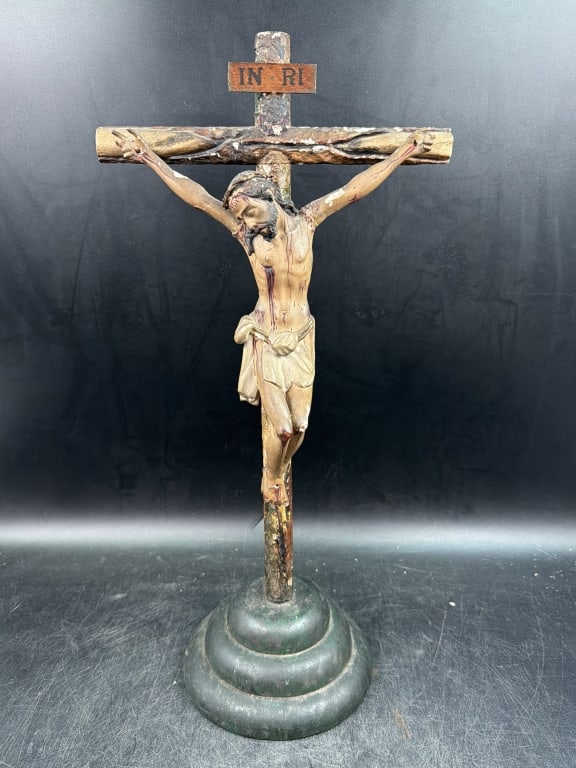 Antique Religious Sculpture (1 of 9)