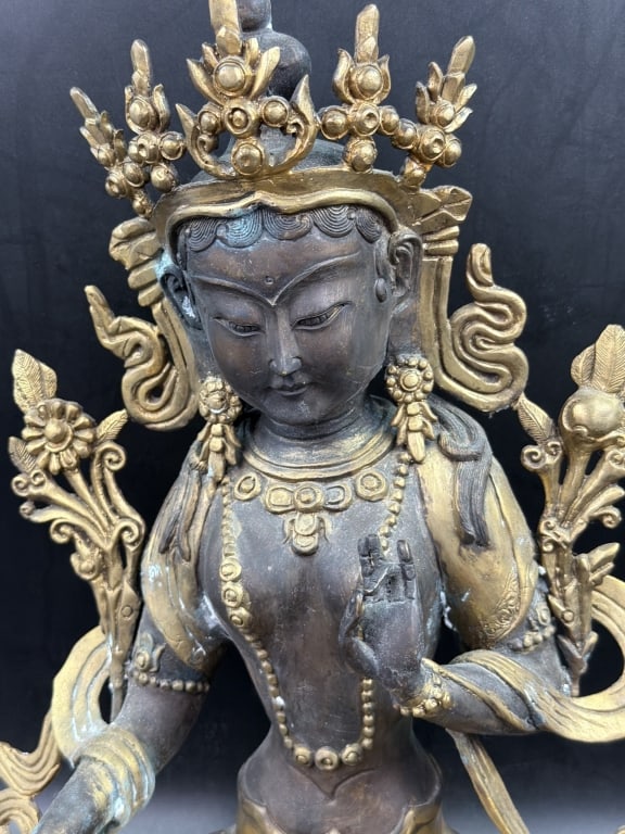 Tibetan Bronze Statue - 2