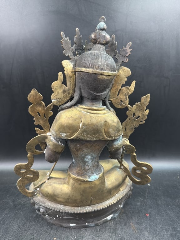 Tibetan Bronze Statue - 3
