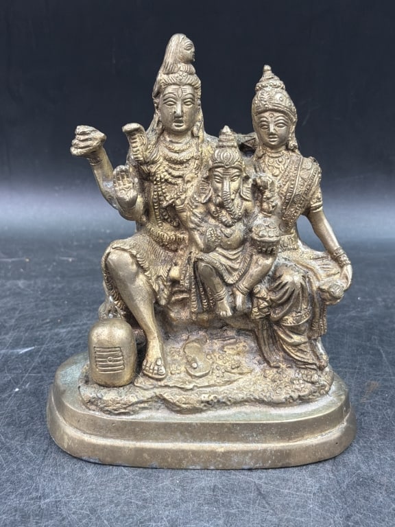 Brass Shiva Idol (1 of 4)