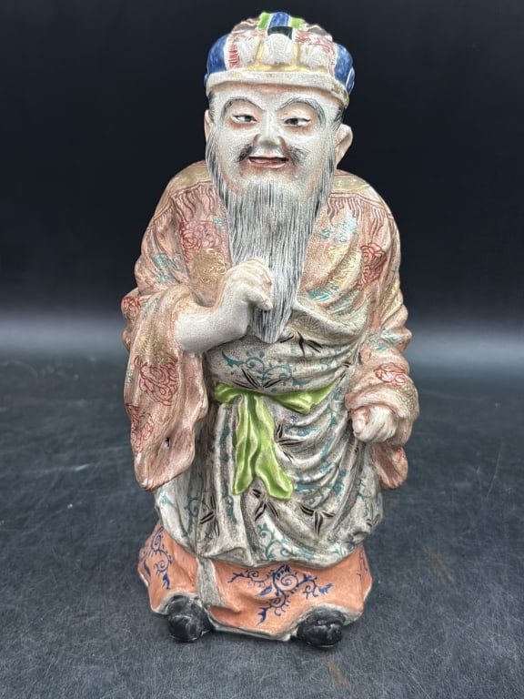 Antique Chinese Porcelain Figure "Taoist" (1 of 5)