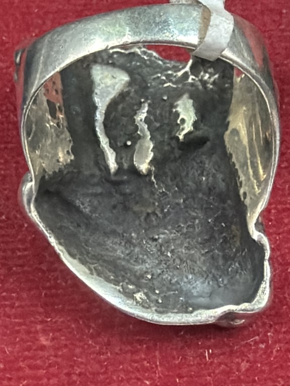 Sterling Skull Ring - 4