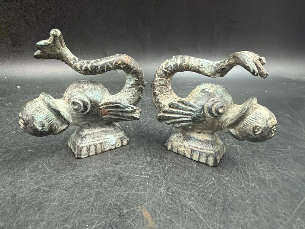 Bronze Figural Mounts - 2