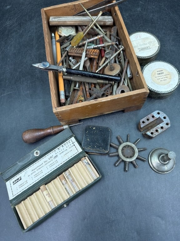 Vintage Watchmakers or Jewelry Tools and Parts (1 of 3)