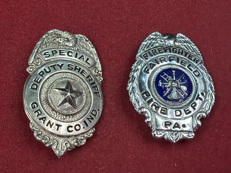 Vintage First Responder Badges (1 of 2)
