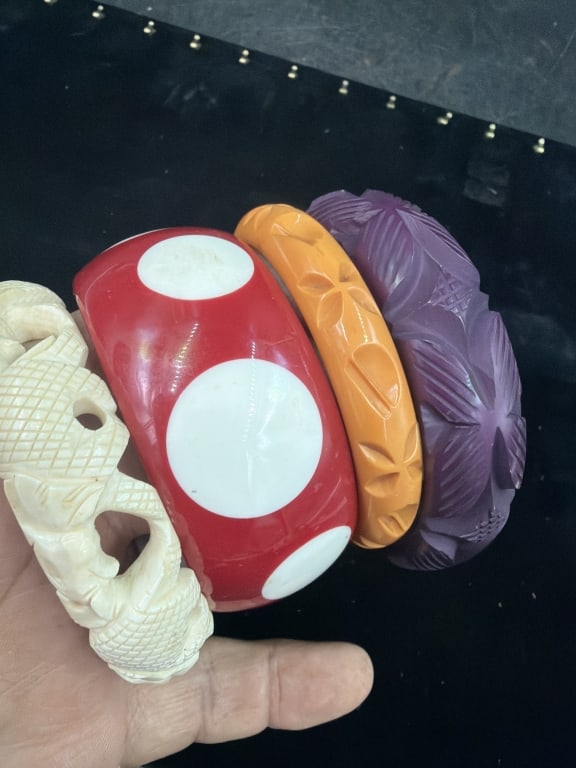 Vintage Bangle Bracelets - 2