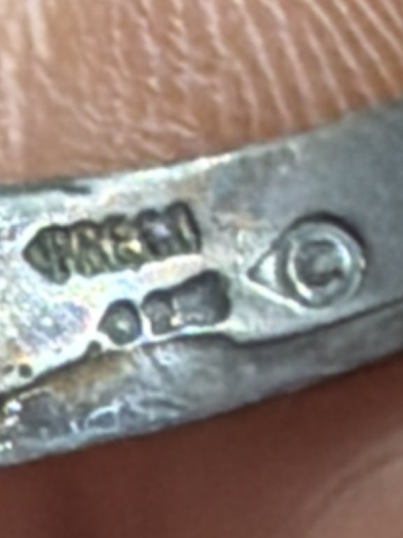 Vintage Silver Merlin Wizard Ring - 2